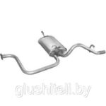 Глушитель задняя часть Daewoo Matiz