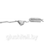 Глушитель задняя часть  Fiat Marea