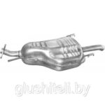 Глушитель задняя часть  Opel Zafira