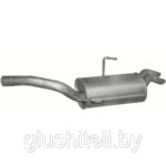 Глушитель задняя часть CITROEN EVASION.