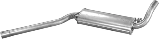 Глушитель средняя часть Polmostrow 01.42 для Audi Coupe B3