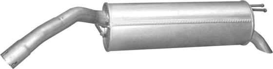 Глушитель задняя часть (банка) Polmostrow 07.81