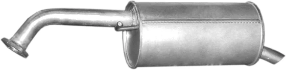 Глушитель задняя часть (банка) Polmostrow 12.205
