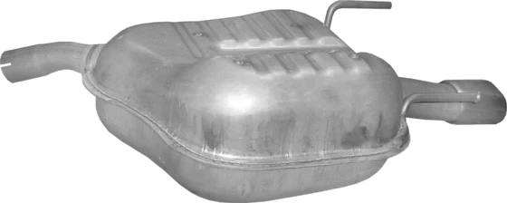 Глушитель задняя часть (банка) Polmostrow 17.626