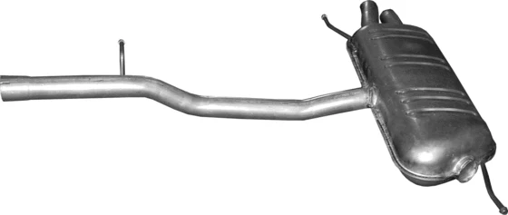 Глушитель задняя часть Polmostrow 30.04 для VW Sharan 7N1